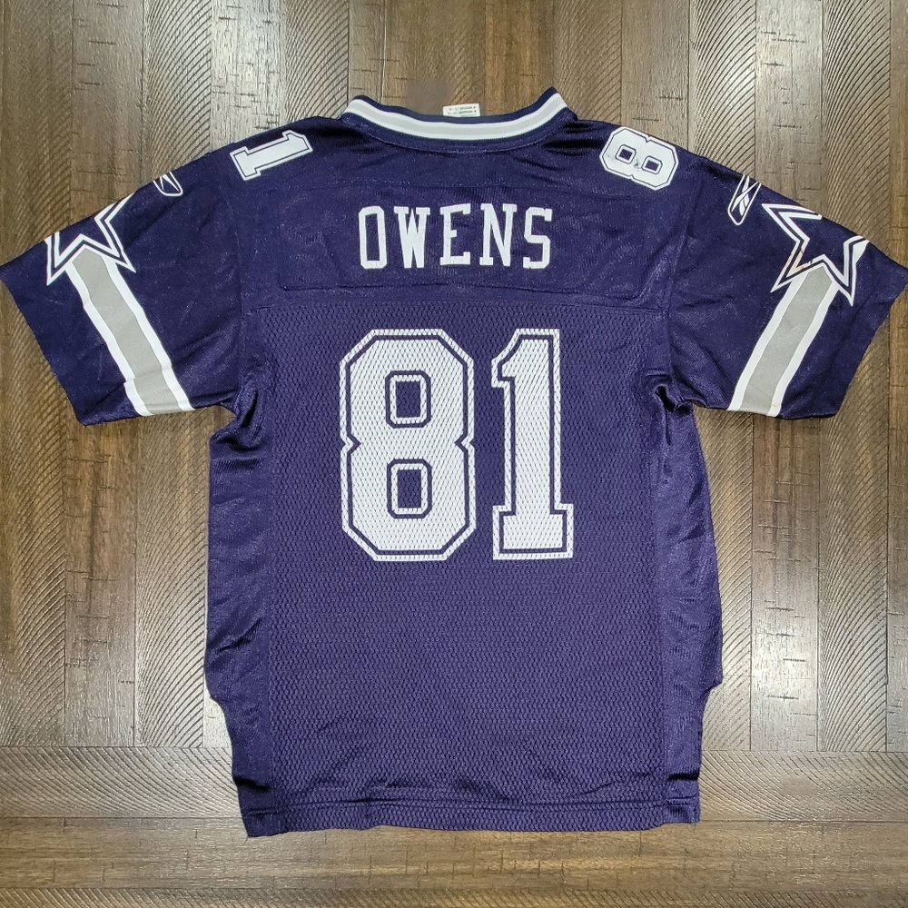 Reebok VINTAGE NFL Dallas Cowboys Terrell Owens Jersey Youth Medium Medium